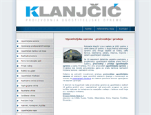 Tablet Screenshot of klanjcic.hr